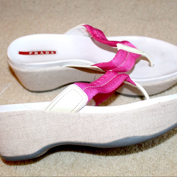Vintage Prada Platform Sandal - Picture 5 of 7